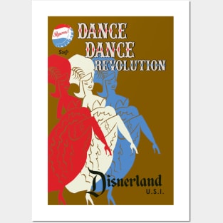 "Dance Dance Revolution"  Disnerland Parody Posters and Art